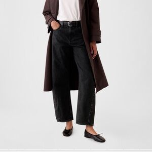 GAP Black Wide Leg Jeans